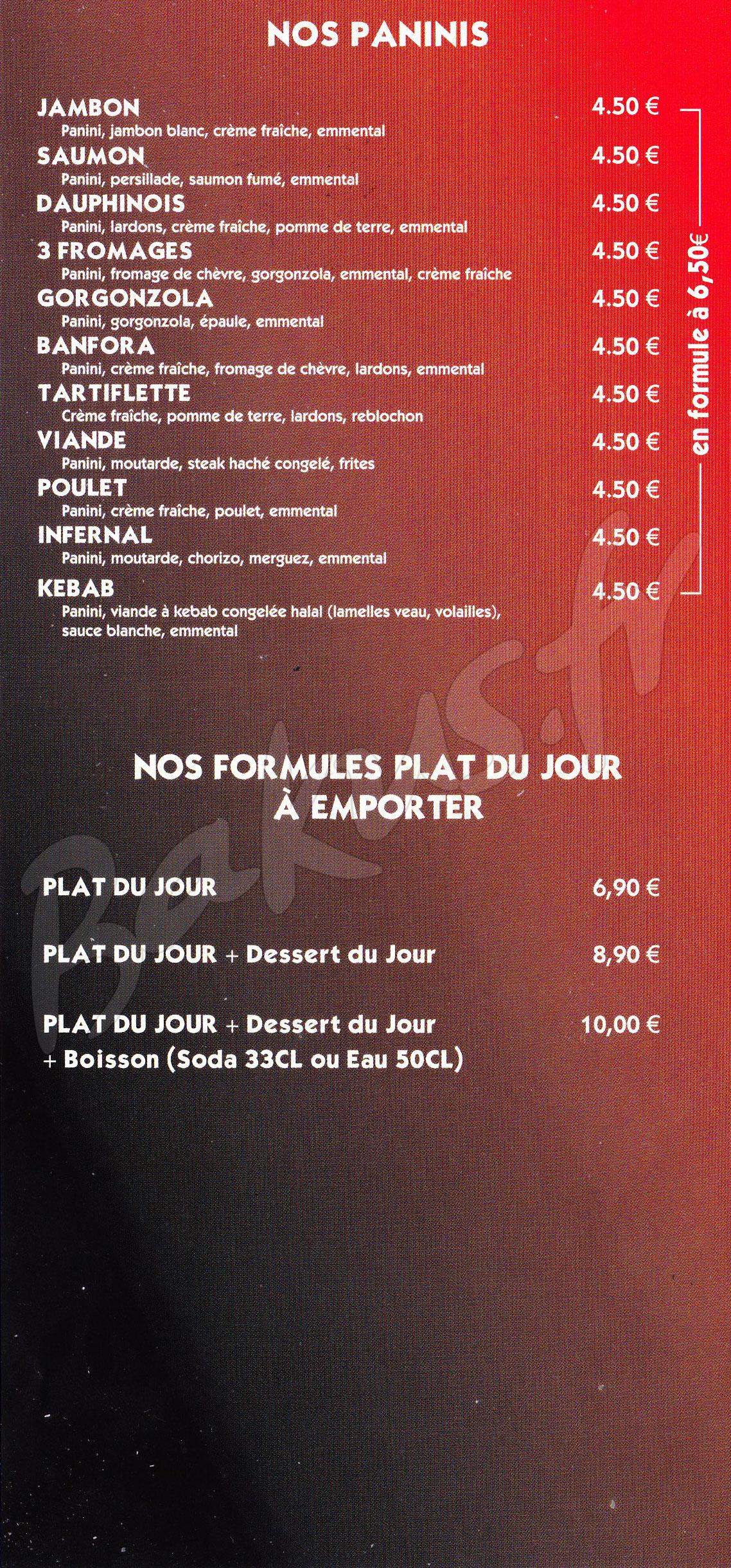 Pizza Du Square Chauvigny 86300 Menu Prix Pizza Du Square Bakus Fr